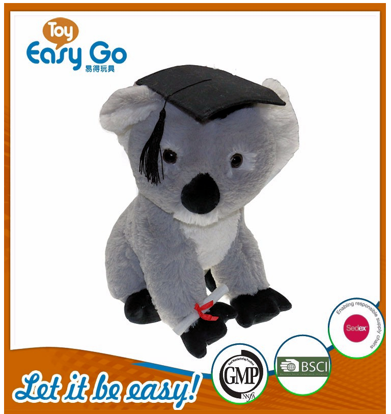 oeko high-end graduate koala plush graduate gift